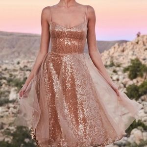 Edith Sequin Dress the Population